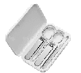 Маникюрный набор Xiaomi Mijia Nail Clipper Five Piece Set MJZJD002QW (белый), шт