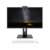 CHIGO 23.8" Моноблок R2401-PRO (Многофункциональная подставка +Web-камера 3.0MP, Микрофон + Intel Core i7-4770s RAM 8ГБ, SSD 256 ГБ) (с клавиатурой, с мышкой,Российская система Windows 11 Pro) EU +Подарок: 0004112 Клавиатура и мышка беспроводная игровая Bosston WS500 White (Русские буквы)
